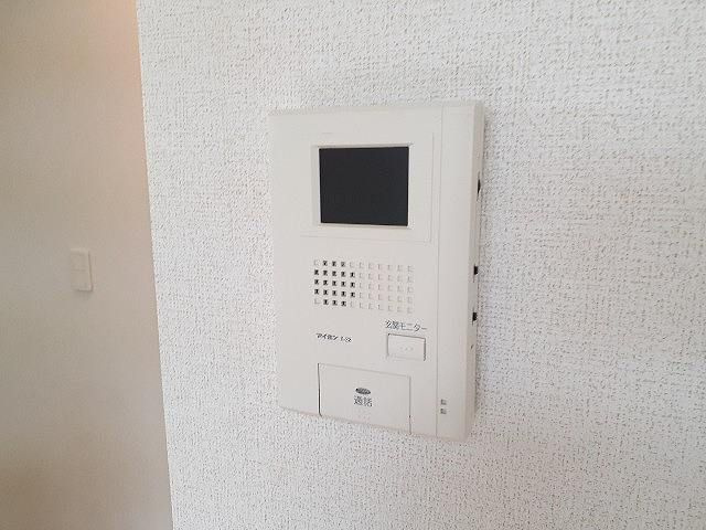 カルム　ユイットのセキュリティ|モニター付きインターホンです
