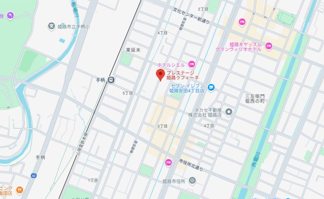 【地図】 | プレステージ姫路ラフィーネ　11階