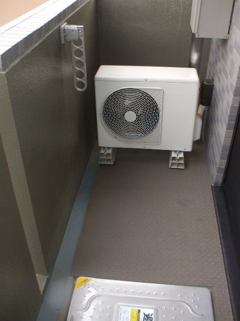 ルーブル高円寺参番館のバルコニー