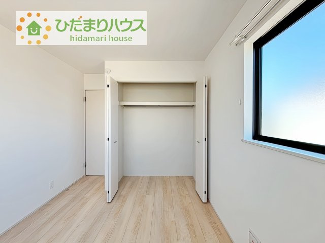 【収納】 | 土浦市右籾2448番　新築戸建　D号棟 | クローゼットタイプの収納は荷物がどこにあるかすぐに見つかります！