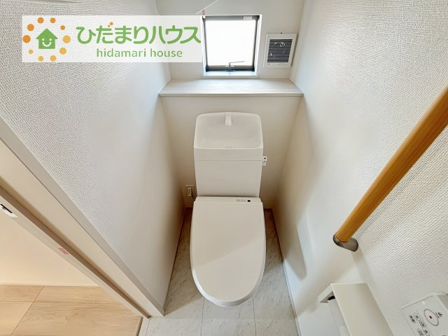 【トイレ】 | 土浦市右籾2448番　新築戸建　D号棟 | トイレは1F、2F共に完備！取り合いになることがありませんね(^^)/