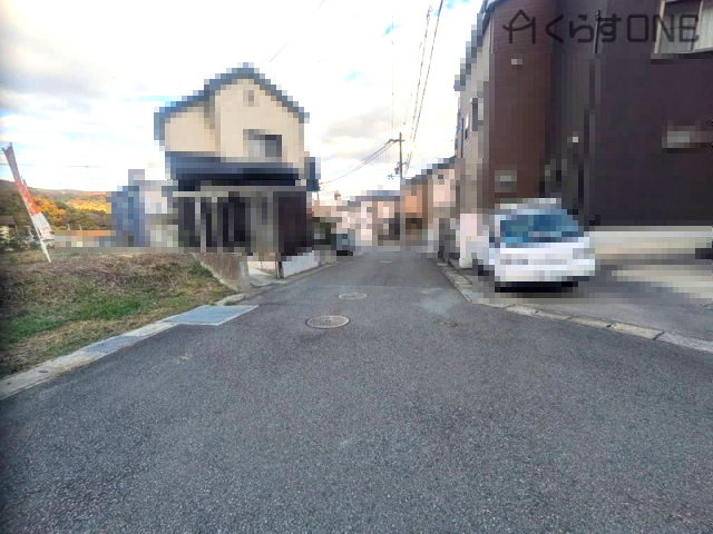 【前面道路含む現地写真】 | 姫路市梅ケ谷町／売土地