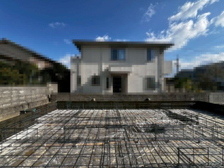 【外観】 | 晴美台３丁　新築分譲住宅　全２区画 | トイレ１階と２階の２ヶ所あります！忙しい朝や家族の多いご家庭も安心ですね♪