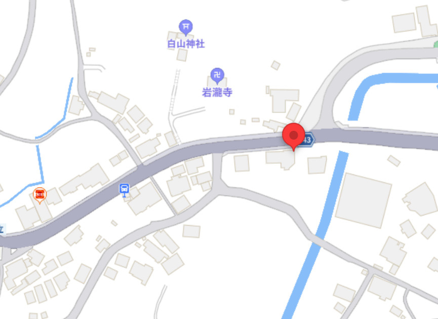 岩滝町萩洞店舗併用住宅の地図