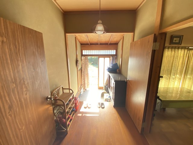 茂原市本納　中古戸建の玄関
