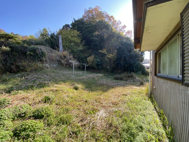 茂原市本納　中古戸建の庭
