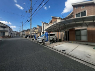 【前面道路含む現地写真】 | 御池台４丁　中古一戸建