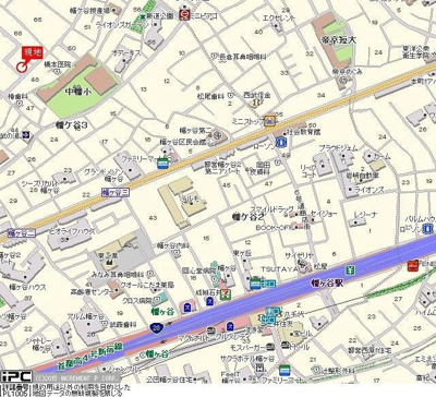 【地図】 | グレイスコート幡ヶ谷