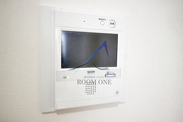 クオリア銀座のセキュリティ|モニター付きインターホンです。