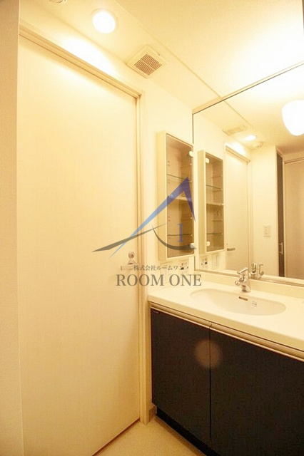 クオリア銀座の洗面所|洗面台です。