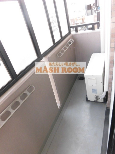 ライオンズマンション高円寺第二のバルコニー