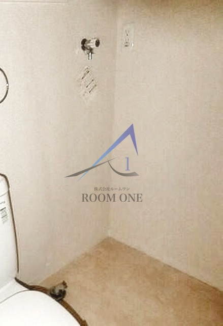 スプリングス横浜子安の設備|洗濯機置き場です。