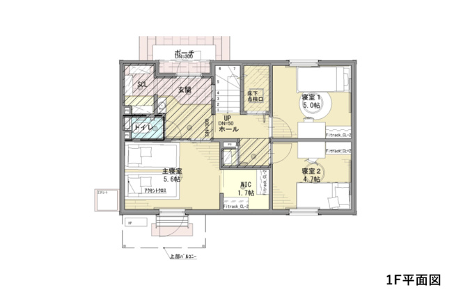 【間取り】 | 東大和市芋窪5丁目/未入居住宅