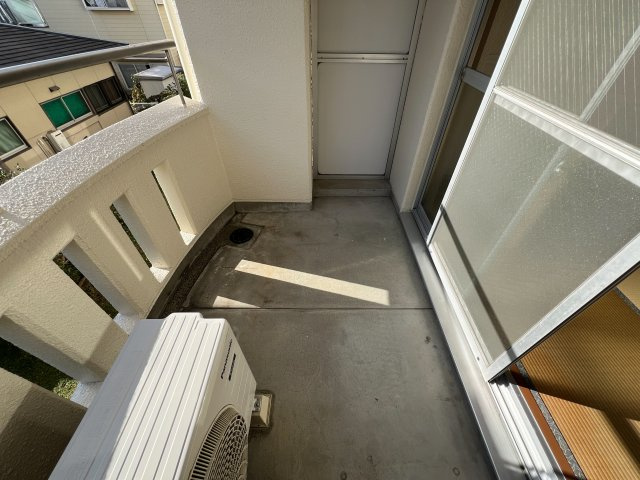 岡林マンションのバルコニー