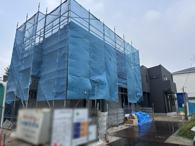 明石市太寺天王町新築戸建５号棟の外観|2025年11月22日撮影