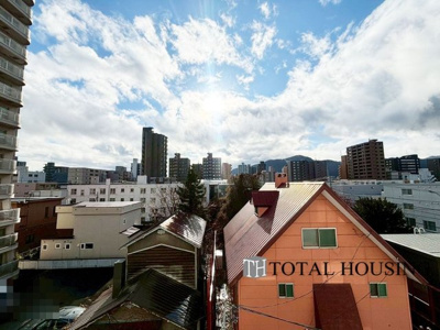 【展望】 | サニー南四条第二マンション | 陽当たり・通風良好です♪