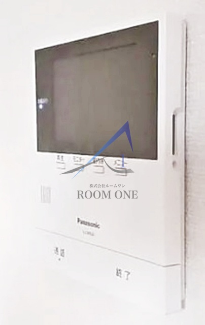 メゾン・ドゥ・ソレイユの設備|モニター付きインターホンです。