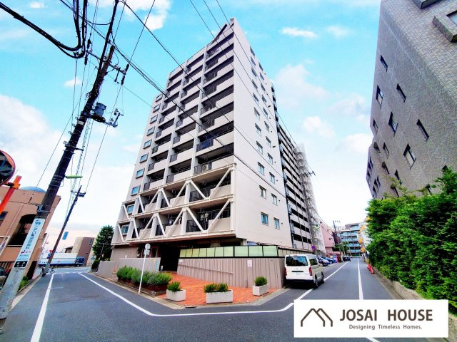 【外観】 | 柿の木坂パレス　最上階の東南角部屋 | 最上階の東南角部屋！リノベーション完了につき、ご内覧可能♪新耐震基準適合、住宅ローン控除利用可！オートロック・宅配BOX完備。約84㎡の３LDK、販売開始致しました！