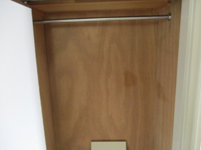 【収納】 | ハウスアイ上新庄 | 大きな収納でたくさん服も持って来れますね