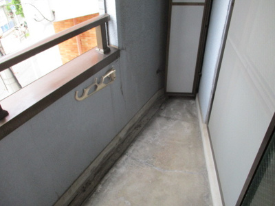 【バルコニー】 | ハウスアイ上新庄 | 大きなバルコニーです