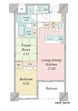 【間取り】 | ラ・ヴィータ日本橋