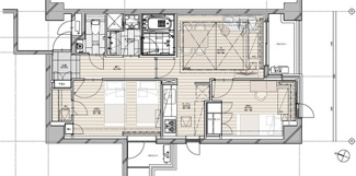 【間取り】 | ＮＫ青山ホームズ