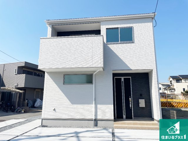 亀岡市大井町並河　第1期　新築一戸建ての外観|お客様に長く安心して住んでいだだける事にこだわった家づくり！住んでからのアフターサービスにもしっかりと取り組んでいます！