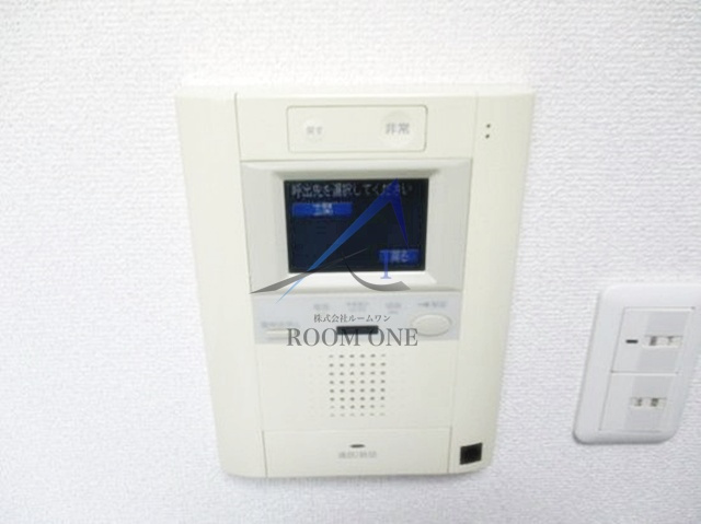 ベルグレードОМのセキュリティ|モニター付きインターホンです。