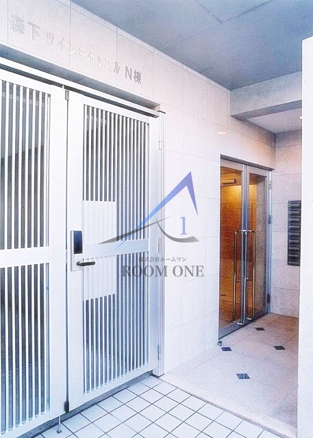 森下ツインキャッスル　Ｎ棟のエントランス|エントランスです。