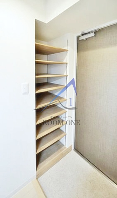 森下ツインキャッスル　Ｎ棟の玄関|玄関です。