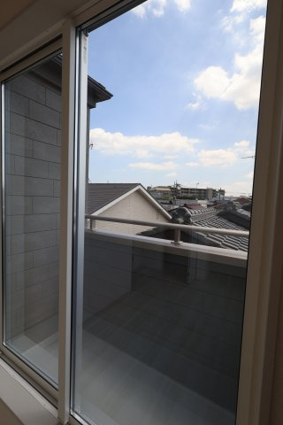 《仲介手数料無料》北区宮原町４丁目35-9新築一戸建てリーブルガーデンのバルコニー