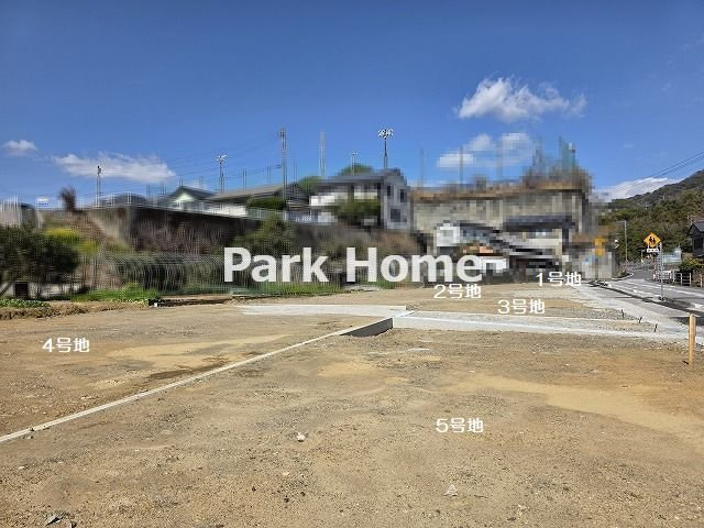 高知市口細山 5号地-建築条件付き-売土地の外観|2026.3月：現況（全5区画）