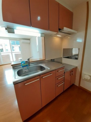 【キッチン】 | フィオーレＡ | きれいなキッチンです