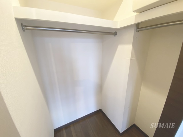 ソアラノーム北浦和の収納|ウォークインクローゼット☆