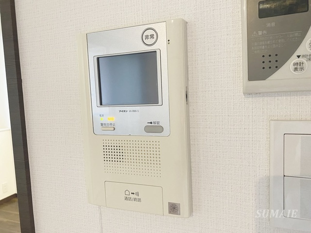 ソアラノーム北浦和のセキュリティ|モニター付きインターホン☆