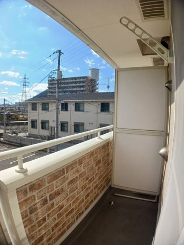 ラ・フォンテ　Ｂのバルコニー