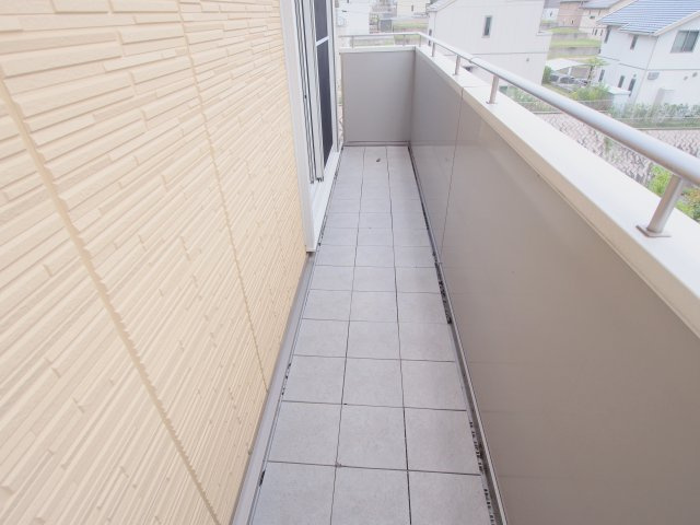 グランメールのバルコニー