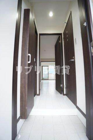 カイテキースⅤの玄関