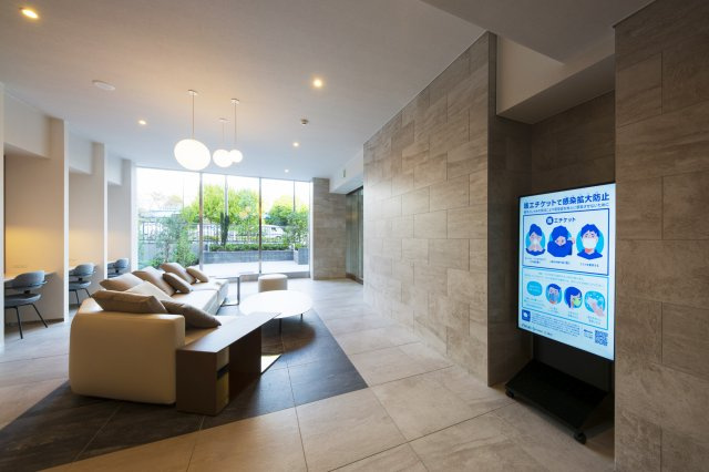 リビオメゾン南砂町のロビー
