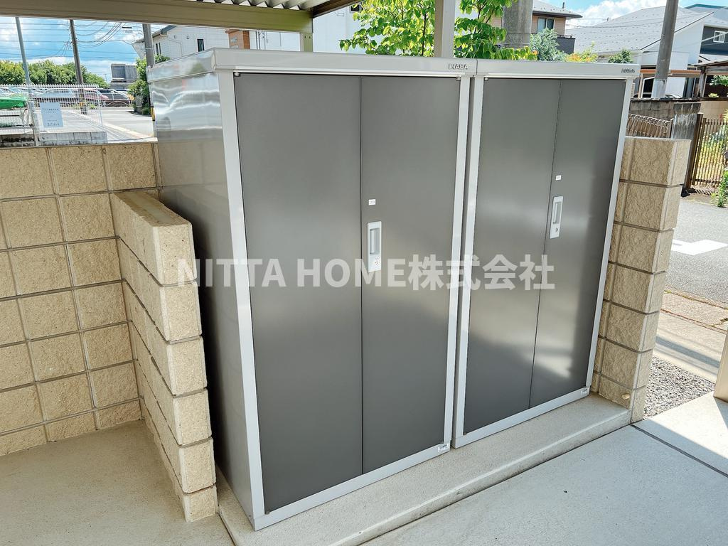 シャーメゾン暁のその他共用部分|外部トランクは無料で使用OK◎