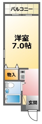 HORI　BLDG.の間取り
