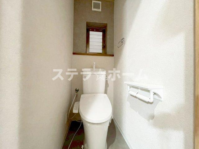 東正雀　戸建のトイレ|落ち着いたトイレです