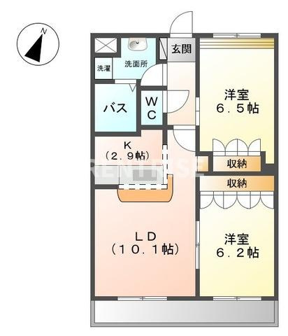ラ・ウィンクルの間取り|間取図