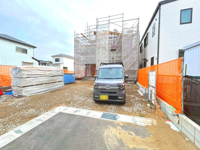 ブルーミングガーデン　一宮市北丹町　全4区画分譲の外観|「現地（2025年11月28日）撮影」　　
■全体写真　
■ヤマダ不動産　株式会社リライフ　