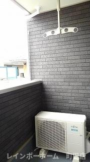 ※初期費用分割あと払いサービス利用可能物件のバルコニー|暖かな日差しのふりそそぐバルコニー