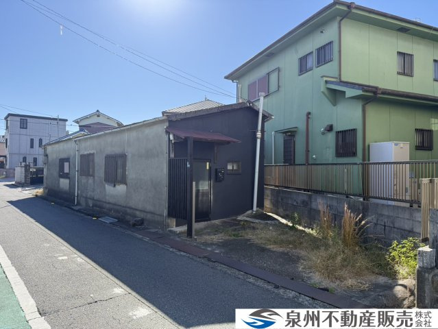 岸和田市大町3丁目　古家付き土地の外観