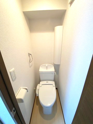 ＡＰＥＸ上板橋のトイレ|コンパクトで使いやすいトイレです
※同じタイプの別部屋のお写真です