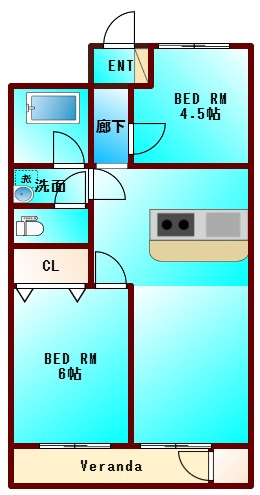 【間取り】 | 第4三宅ビル