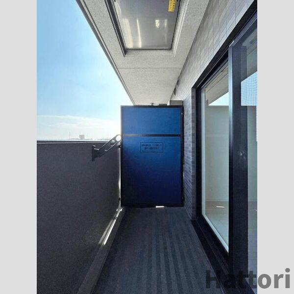 S-RESIDENCE難波Brillerのバルコニー