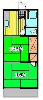 シスターハウスの間取り